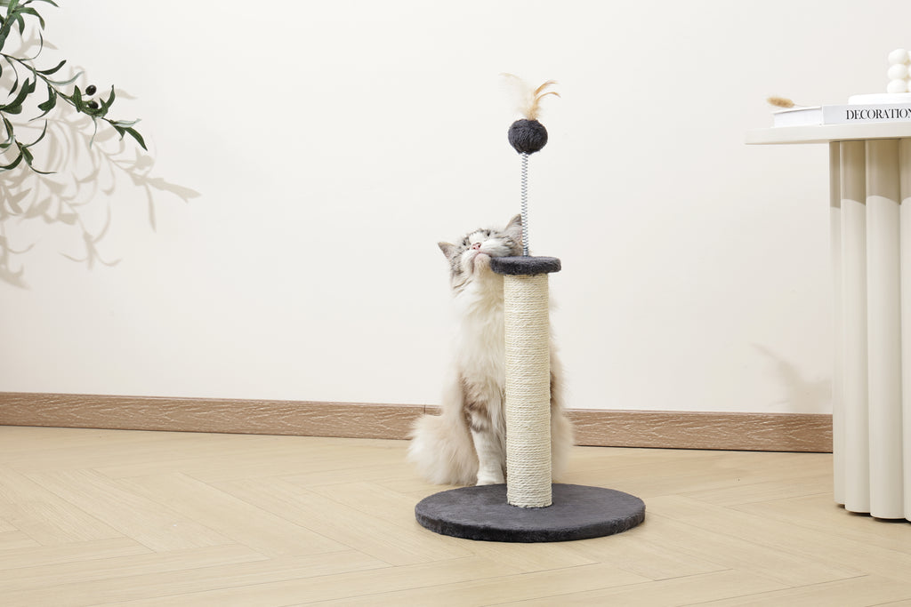 MY SECOND CAT TREE Feather Dark Grey