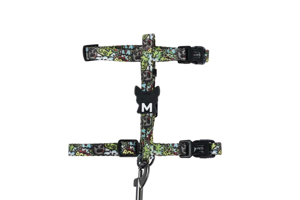 URBAN STYLE FREESTYLE Multicolour Cat Harness & Leash set