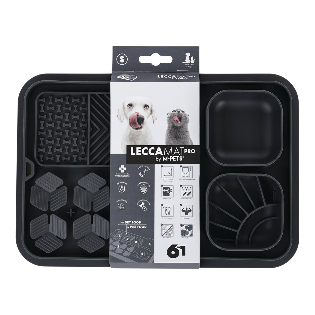 LECCA PRO 6in1 Licking mat Black