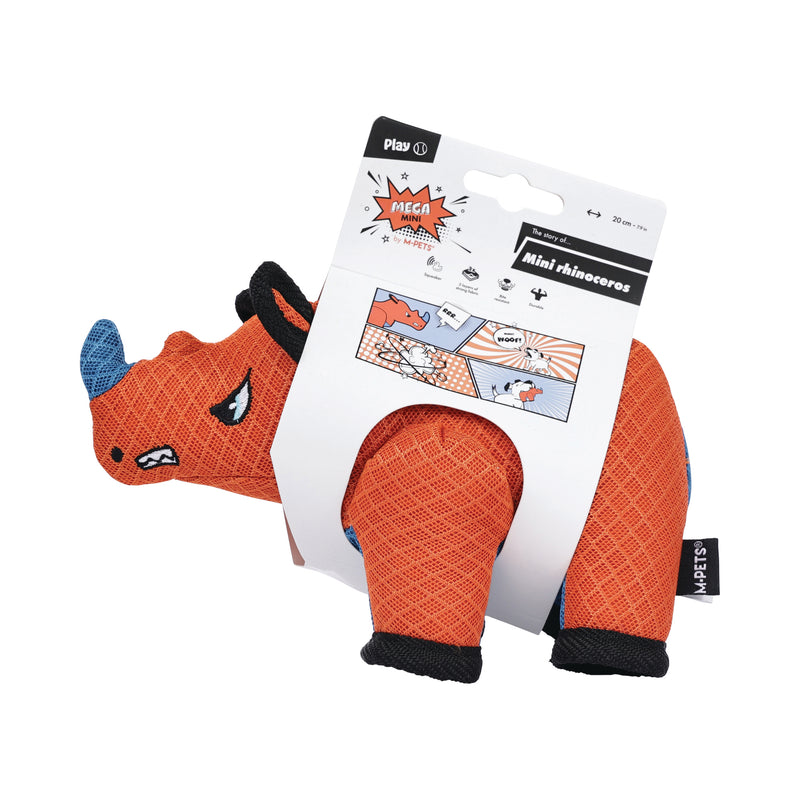 MEGA MINI Dog toy Mini Rhinoceros