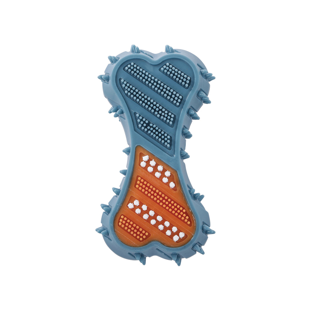 DENTAL Brush toy SQUEAKY BONE