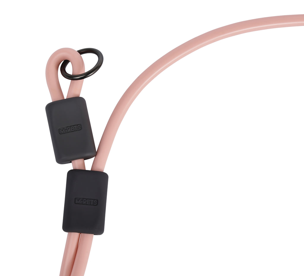 GENTLE DOG Hands-Free dog leash WATERPROOF Pink