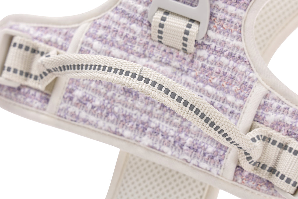 Haute Couture Dog harness Purple charm