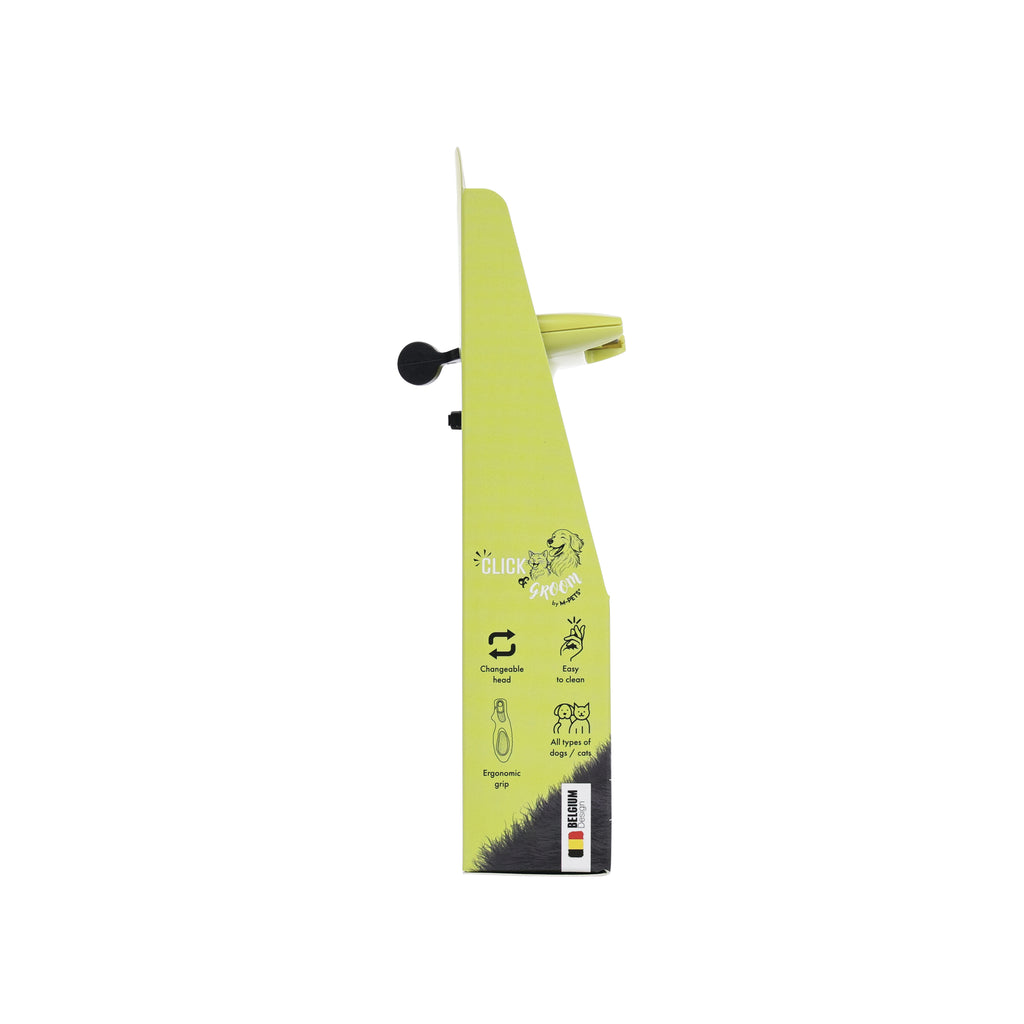 CLICK and GROOM Deshedding Brush