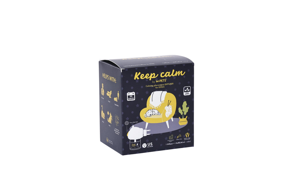 KEEP CALM Calming Pheromone diffuser for DOGS - US Standard 48ml