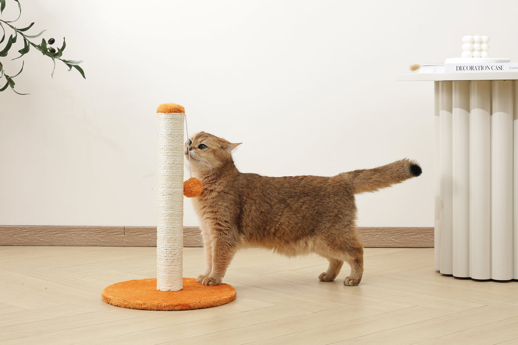 MY SECOND CAT TREE Pompom Orange