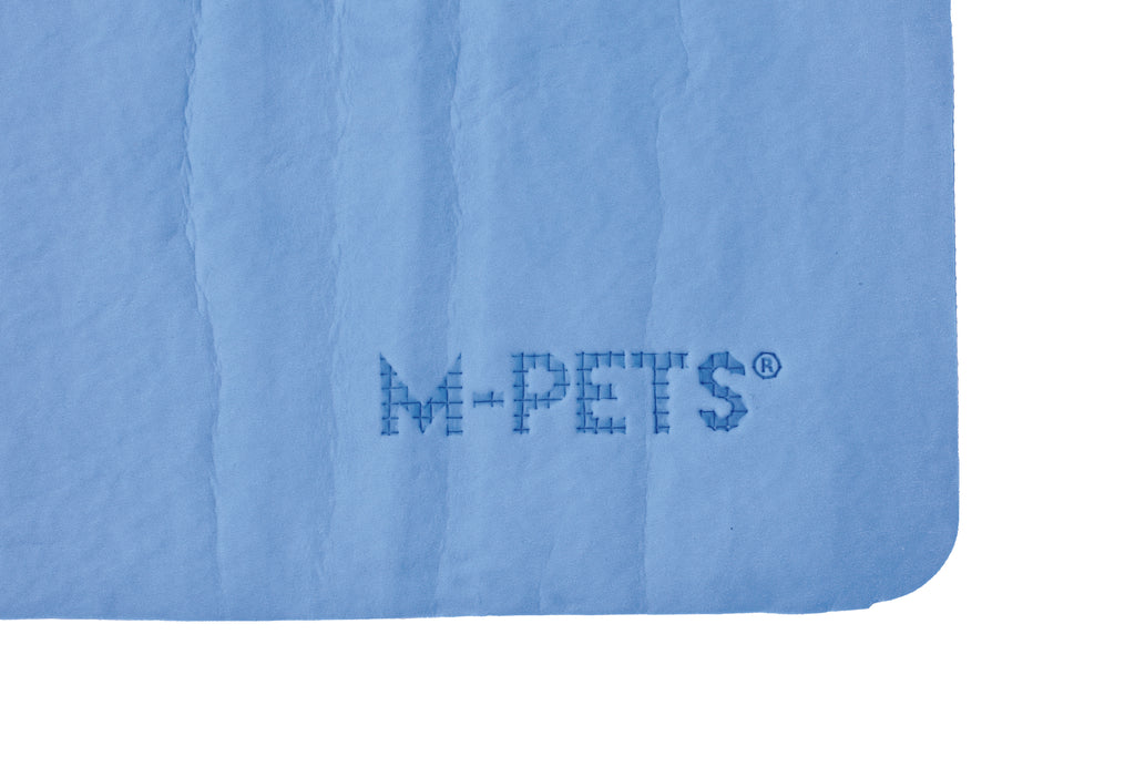 BATHTIME Quick-dry Towel for Cats and Dogs Blue Bubble