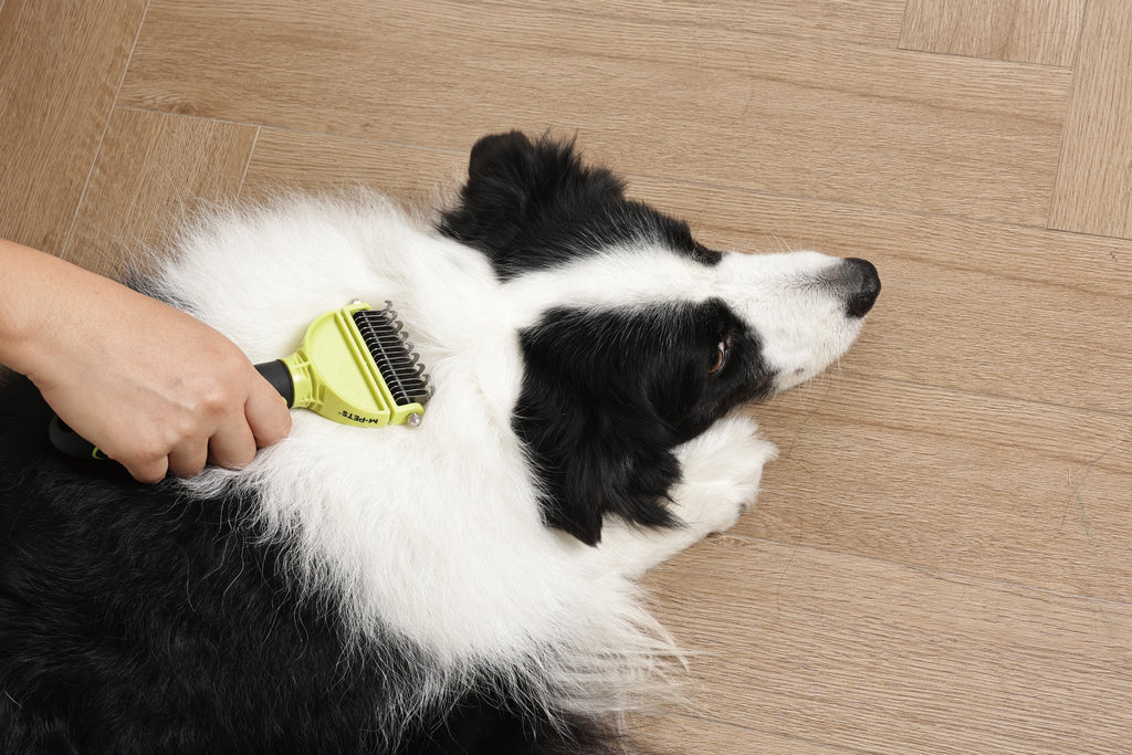 CLICK and GROOM Double-sided Dematting comb