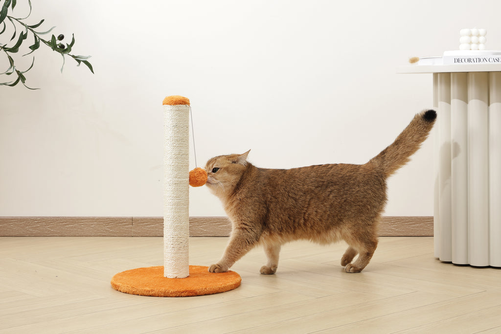 MY SECOND CAT TREE Pompom Orange