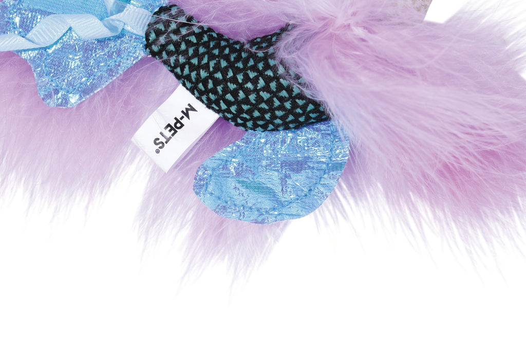 Plume catnip toy Blue fish