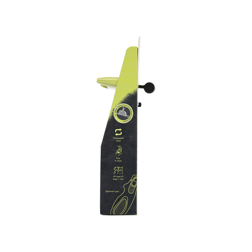 CLICK and GROOM Deshedding Brush