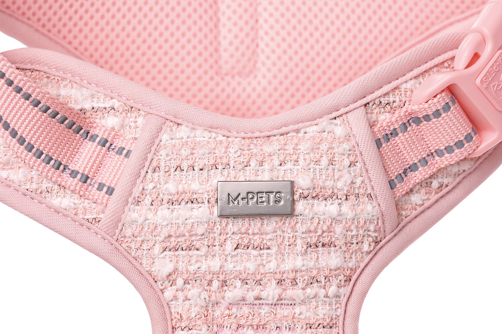 Haute Couture Dog harness Pink charm