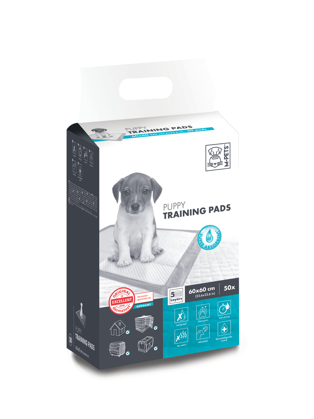 PUPPY Training Pads 60 x 60 cm - 50 pcs