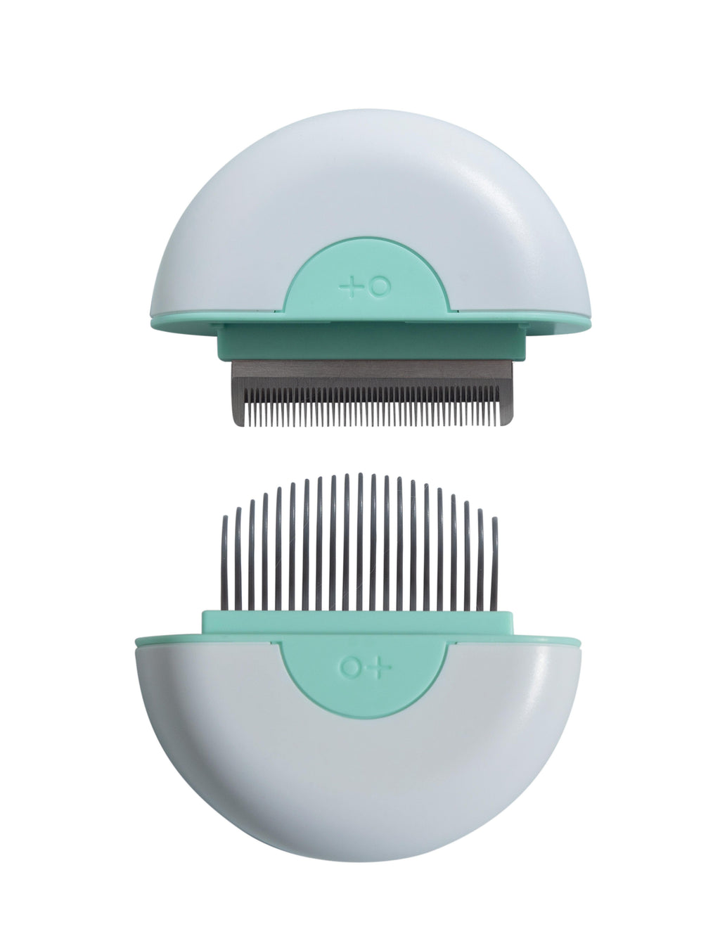 2 in 1 Mini Pet Comb for long hair - Green