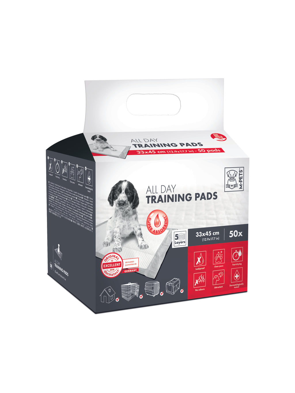 ALL DAY Training Pads 33 x 45 cm - 50 pcs