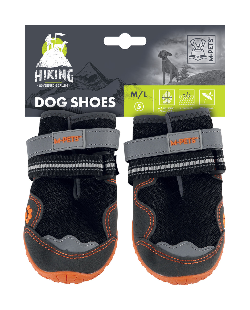 Chaussures de randonnée pour chien