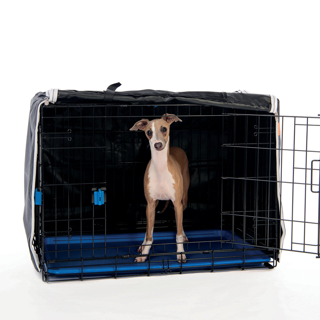 VOYAGER Wire Crate Blue