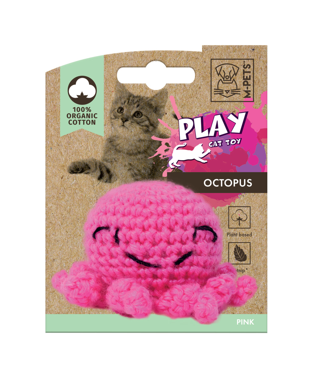 OCTOPUS - 100% Organic Cotton - Pink