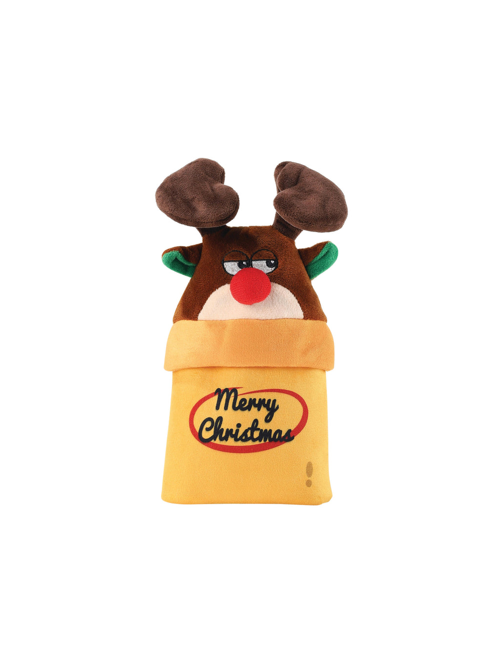 Christmas Snack Attack dog toy -  Donner