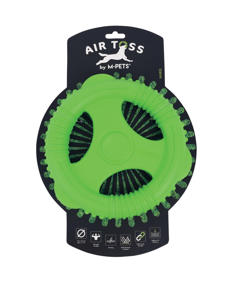 Jouet flottant pour chien AIR TOSS - Vert