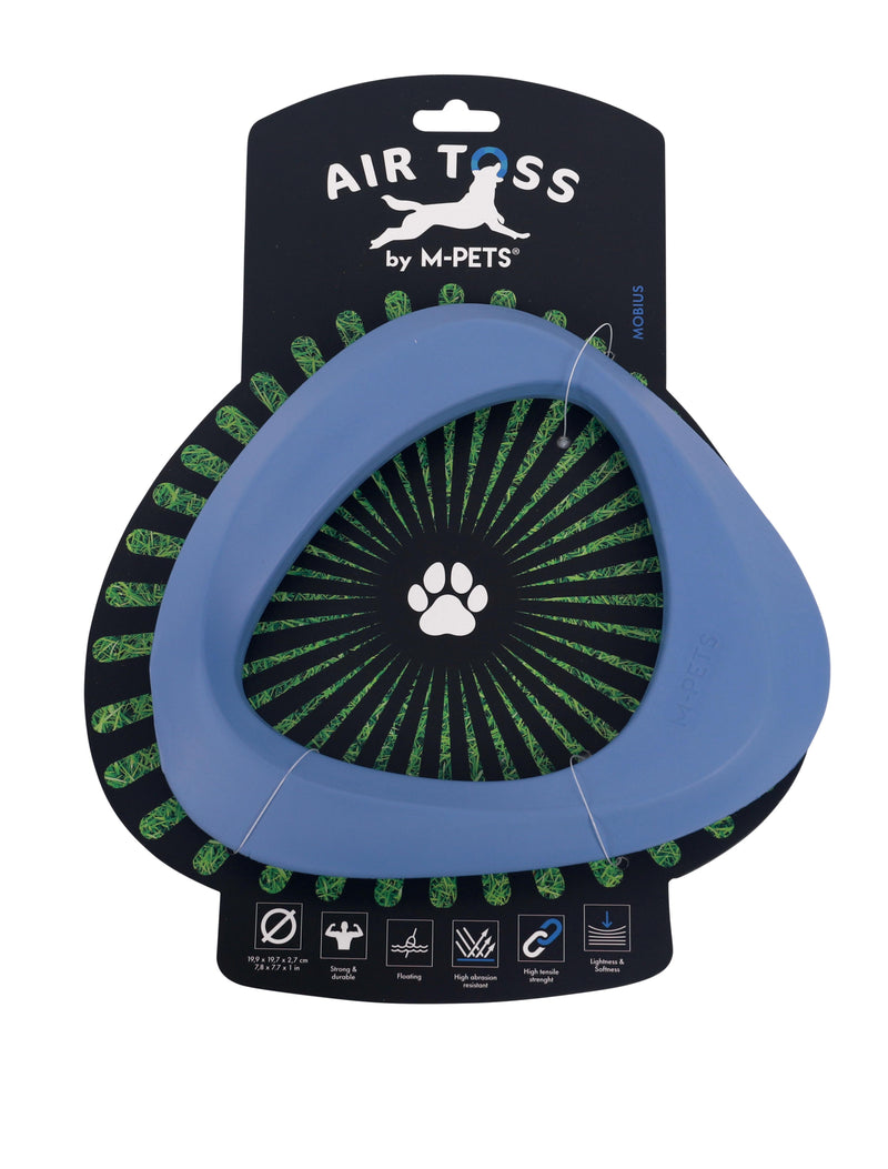 Jouet flottant pour chien AIR TOSS Mobius - Bleu