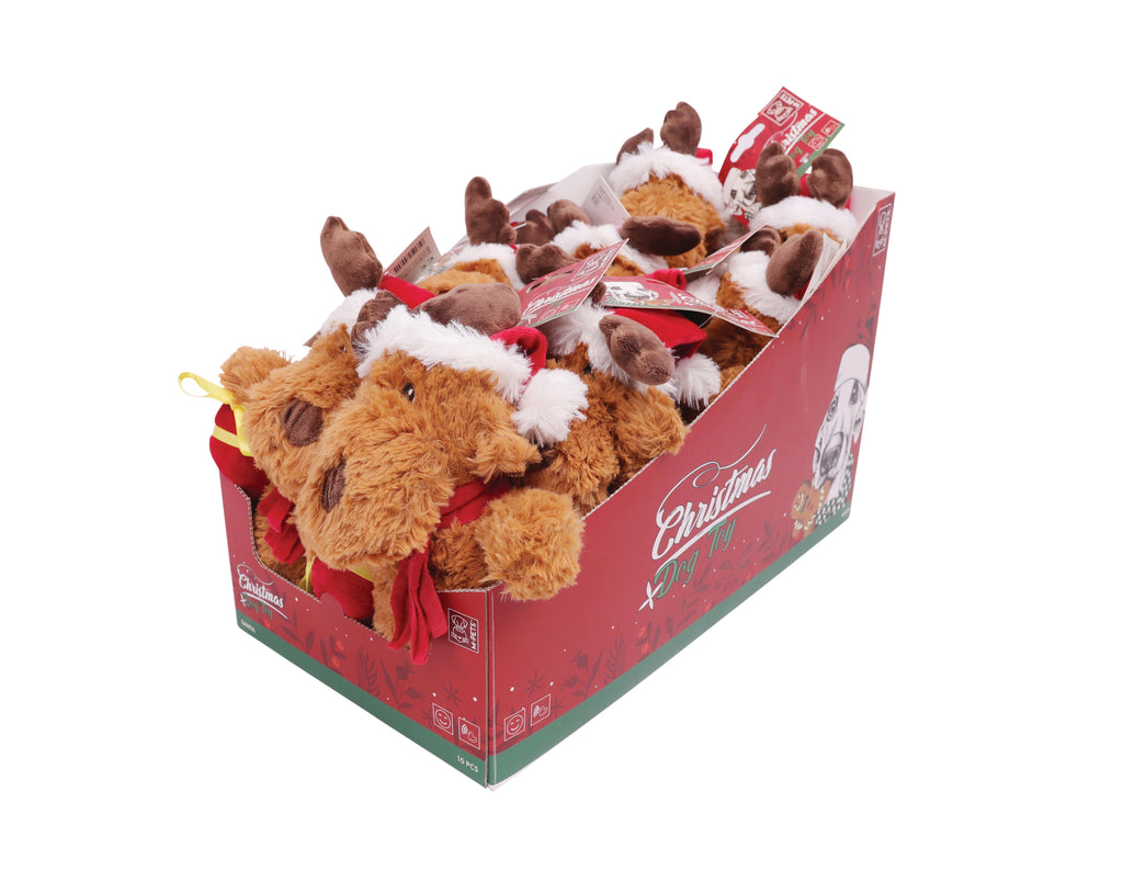 CHRISTMAS Dog Toy Display - Rudolph