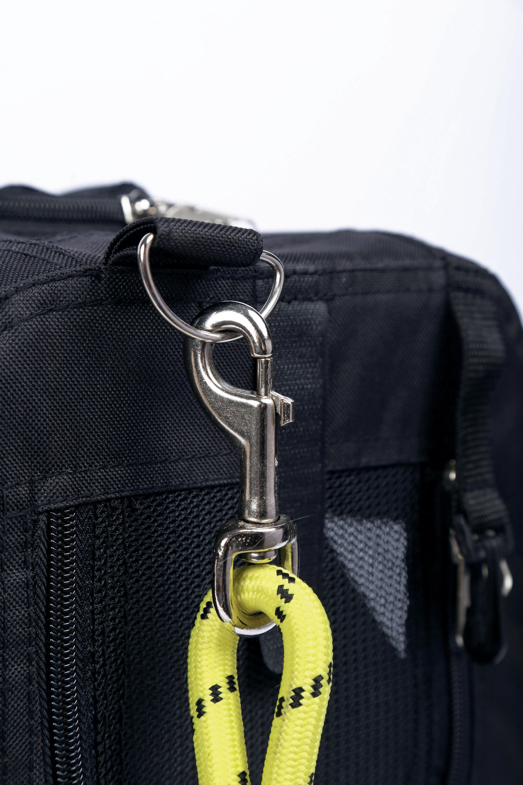 REMIX Travel Carrier 2 in 1 with Leash-Shoulder Belt - Black & Yellow