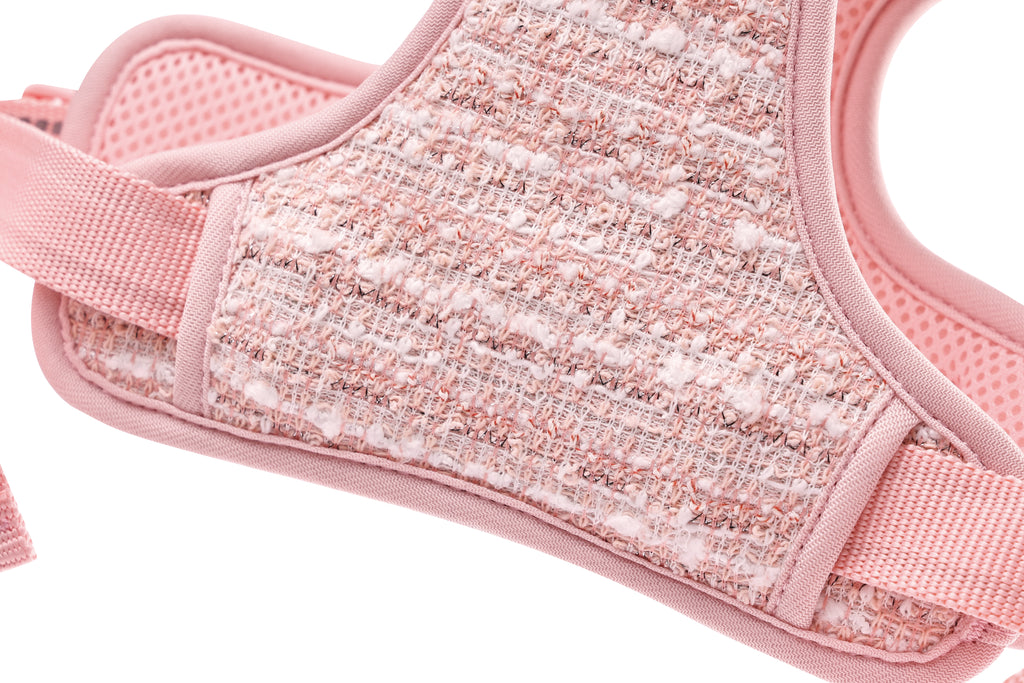 Haute Couture Dog harness Pink charm
