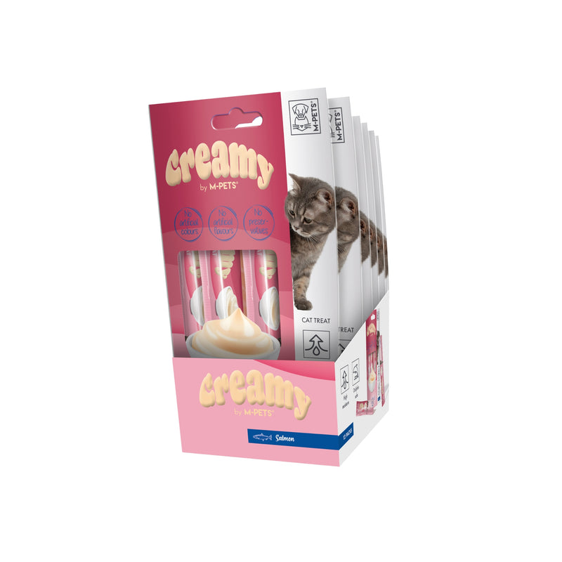 Friandises crémeuses pour chats - Saumon