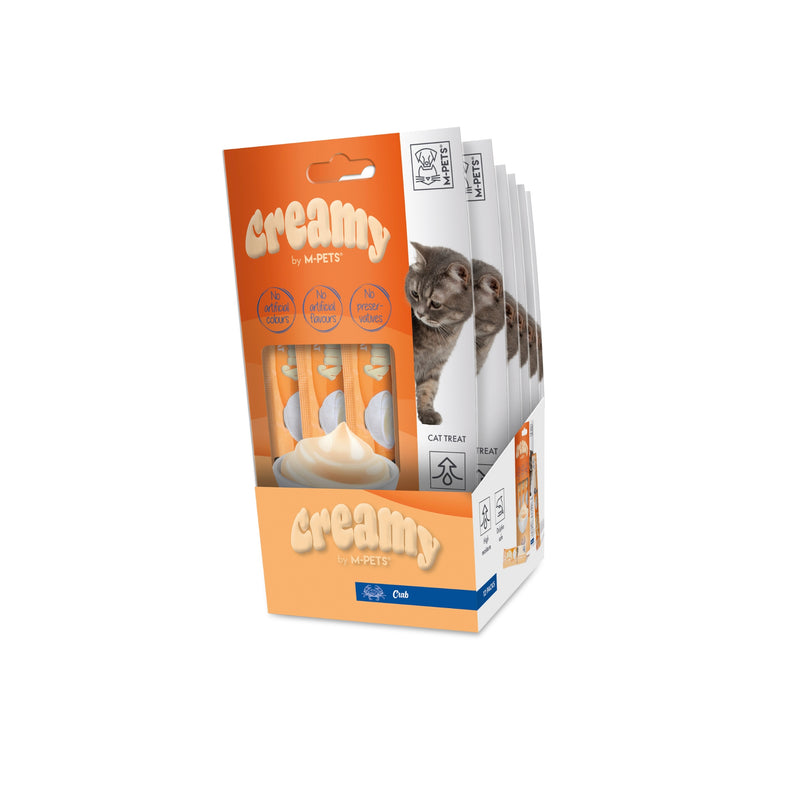 Friandises crémeuses pour chats - Crabe
