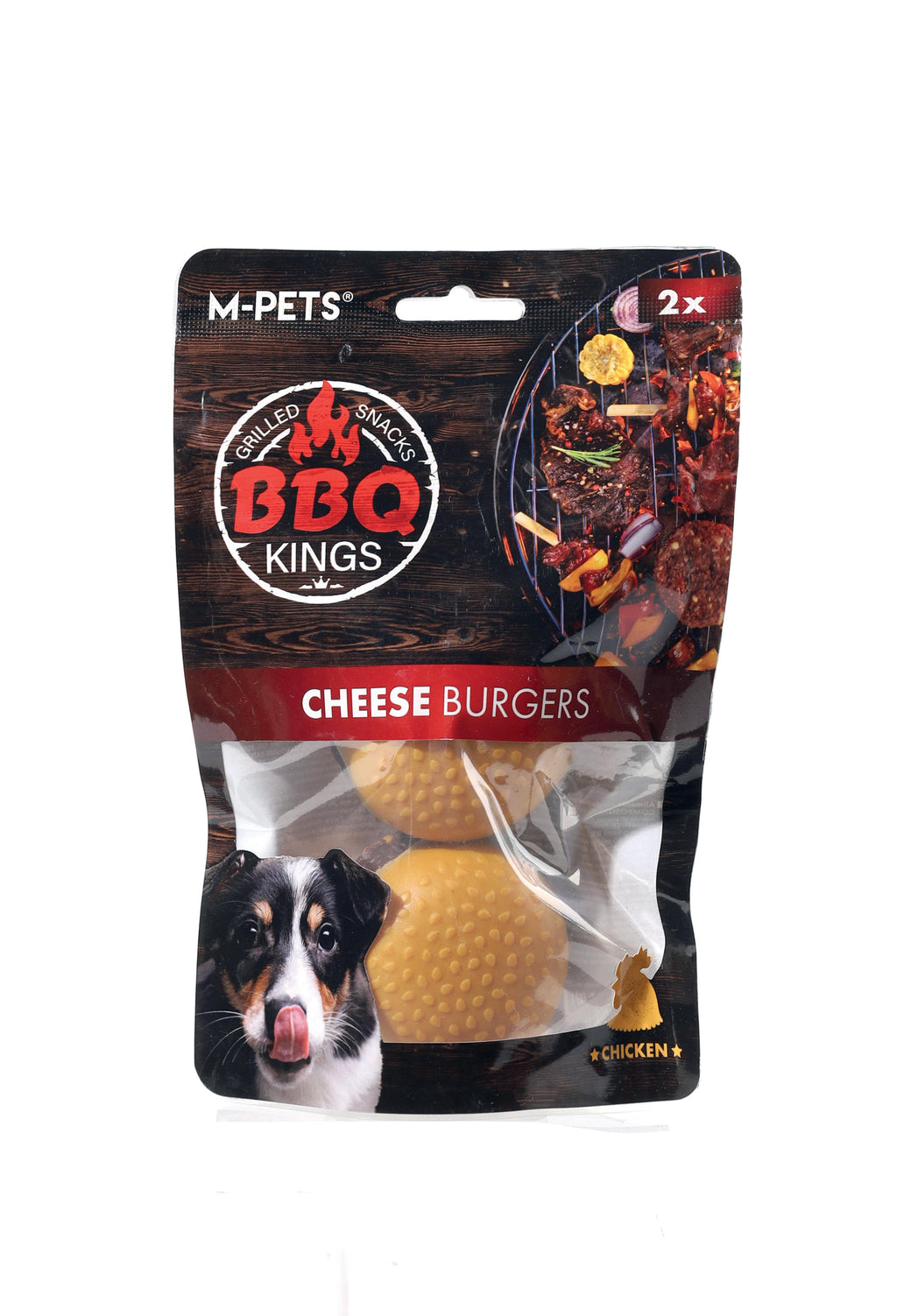 BBQ KINGS - Dog Snacks Cheese Burgers