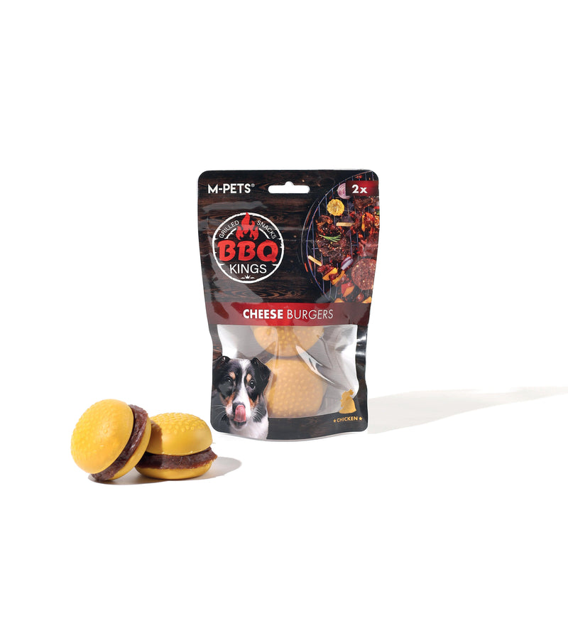 BBQ KINGS - Friandises pour chiens Burgers au fromage