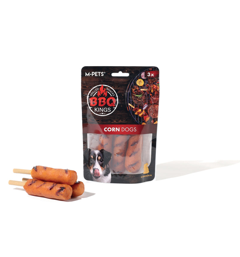 BBQ KINGS - Friandises pour chiens Corn Dogs