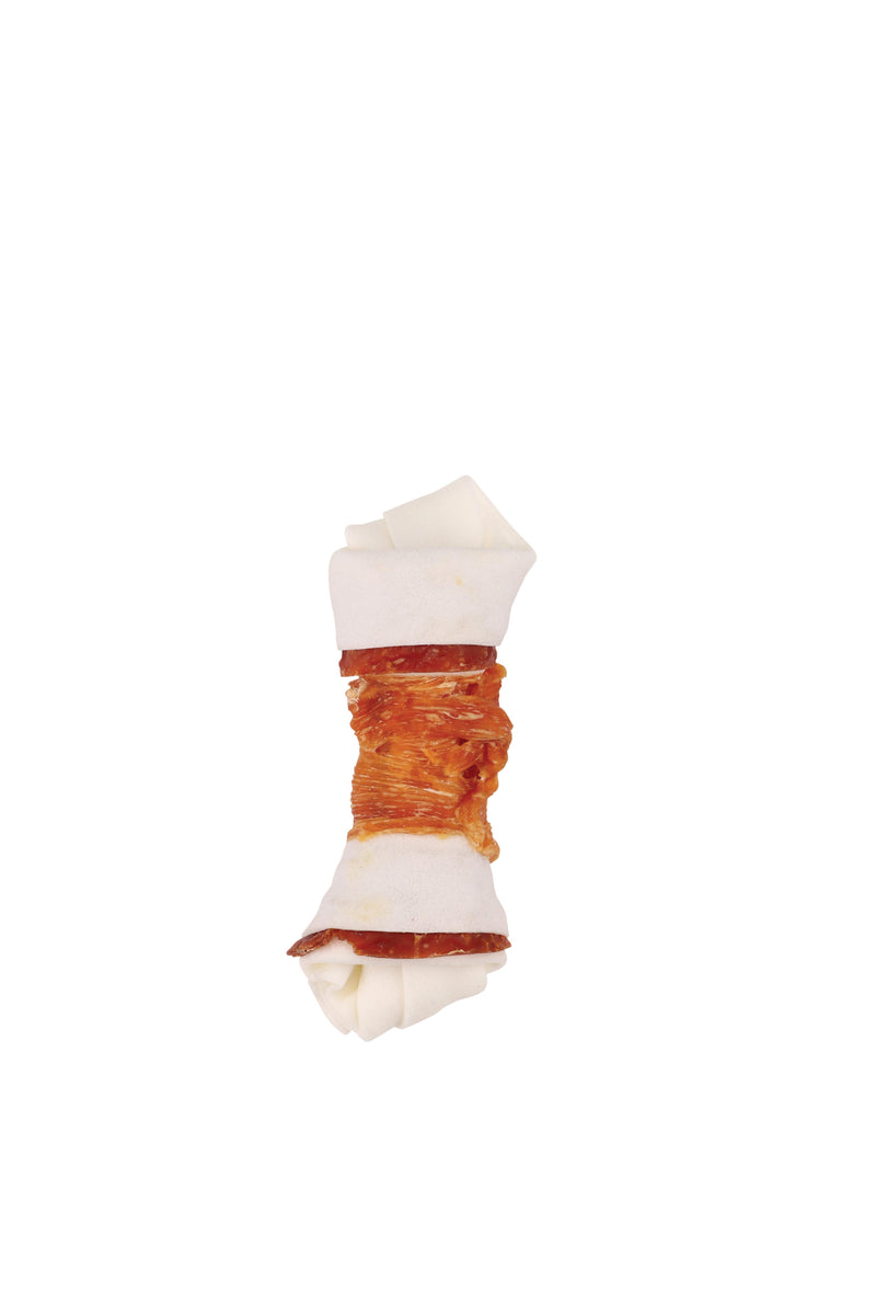 TRUSTY Knotted bone Extra Meaty Chicken Flavor 12.7 cm