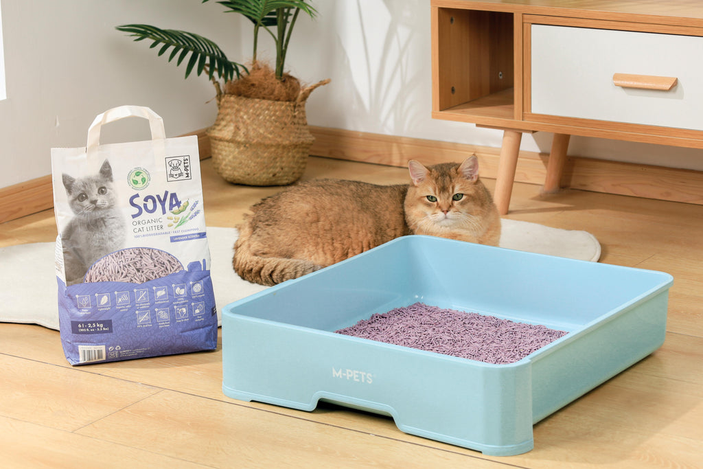 SOJA Biologische Kattenbakvulling Lavendel