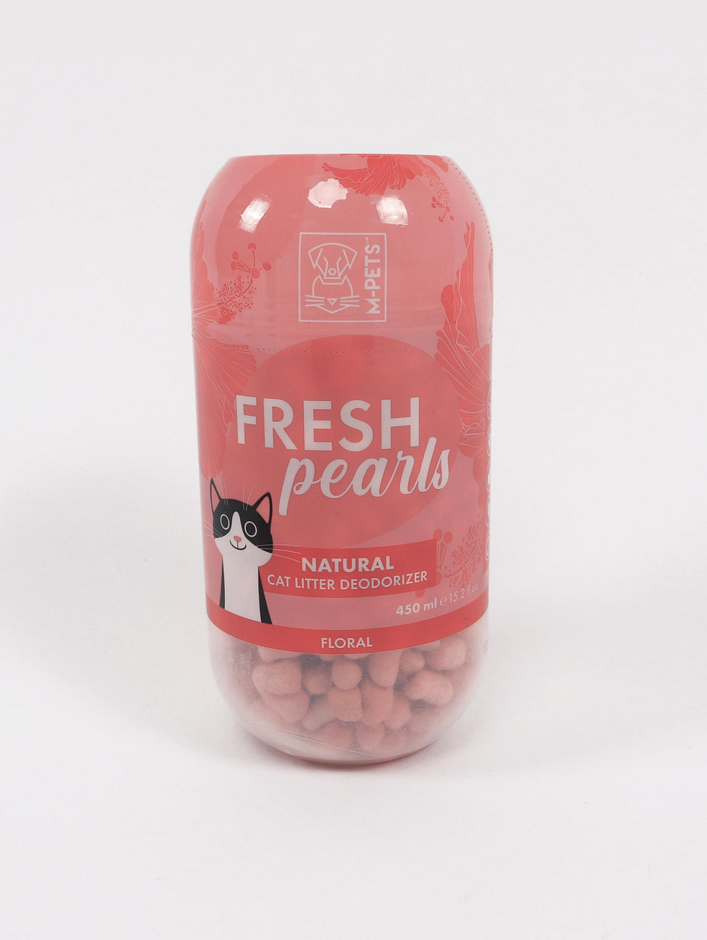 Désodorisant naturel pour litière pour chat FRESH Pearls - Floral 450 ml