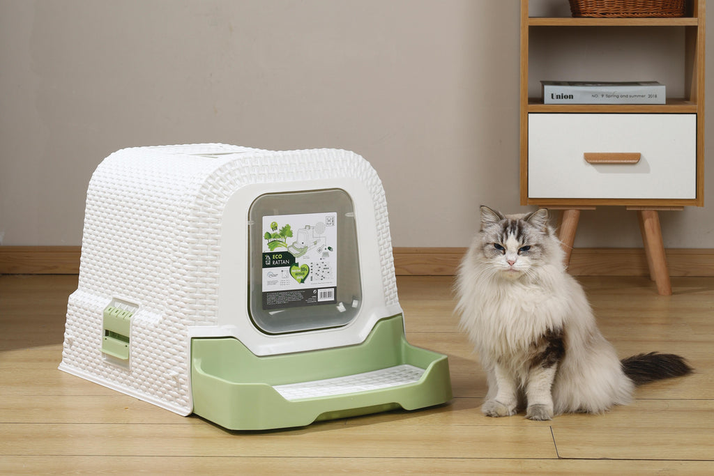 ECO RATTAN Cat Litter Box