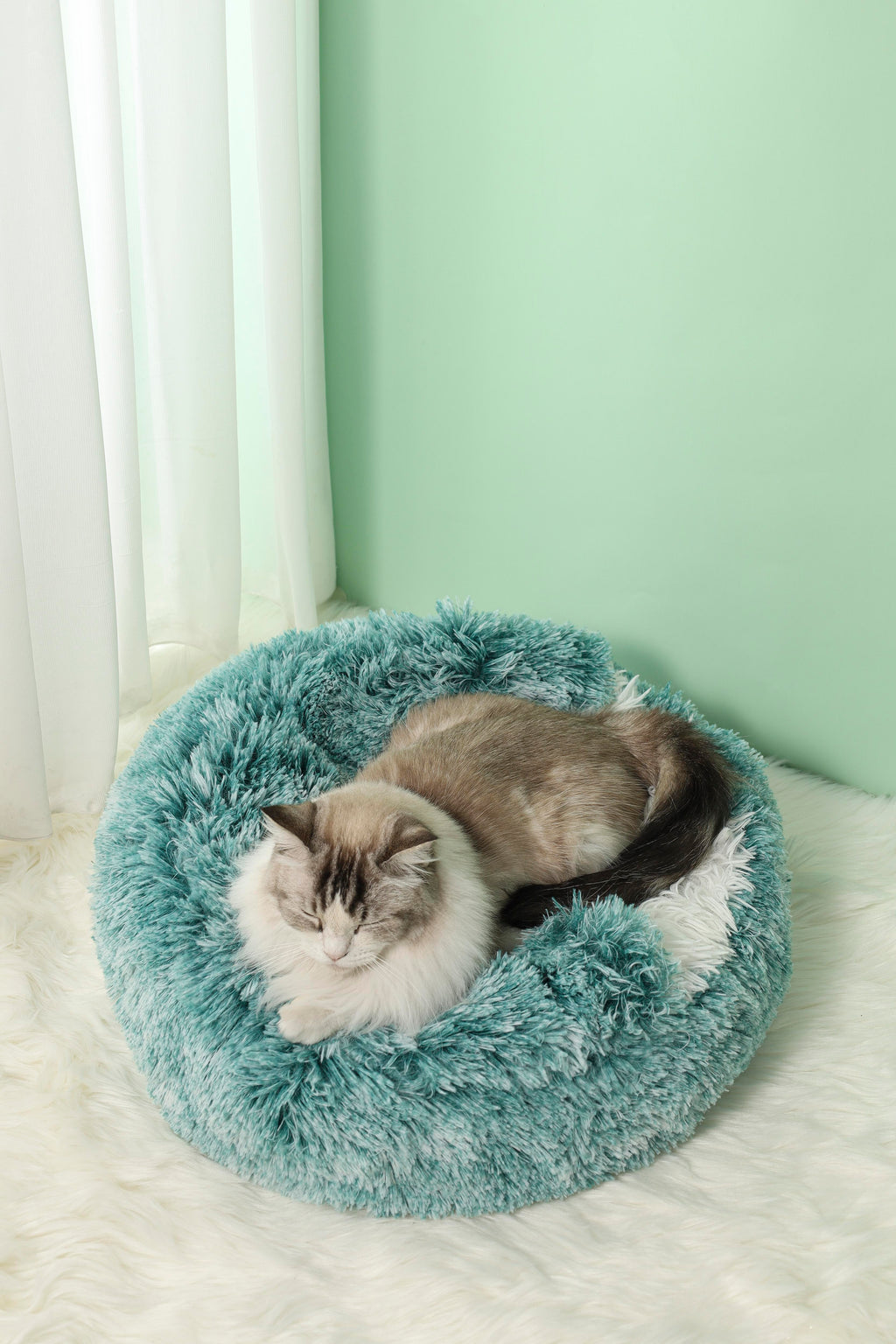 Lit pour chat SNUGO ECO - Vert