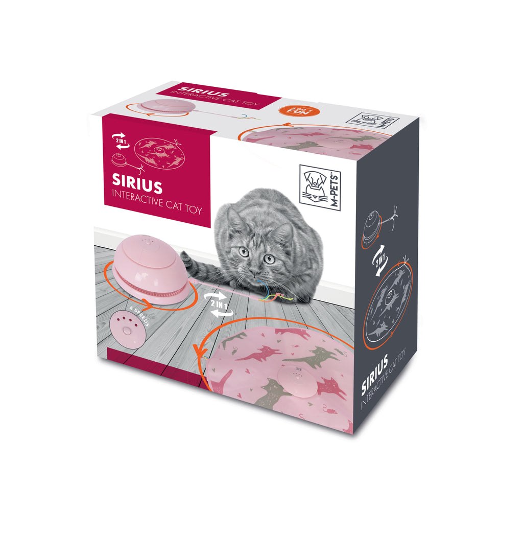 SIRIUS Interactive Cat Toy - Pink