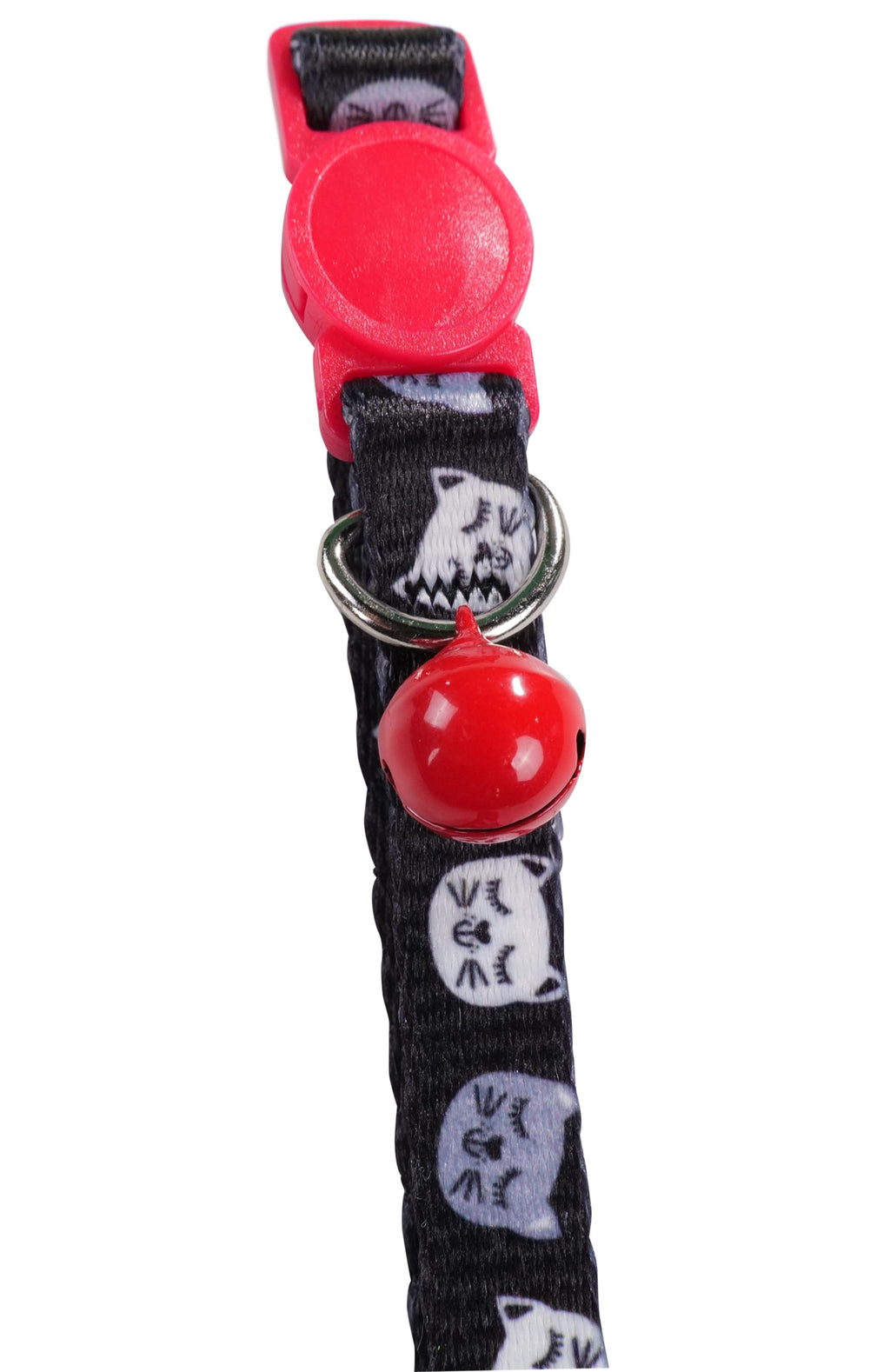 Collier ZANY Cat ECO Noir &amp; Rouge