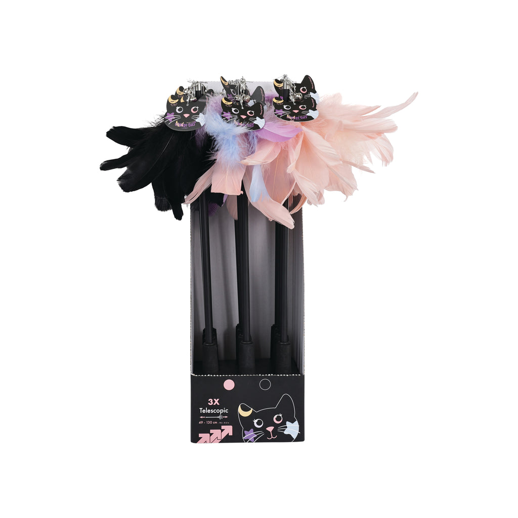 Moon cat Telescopic cat wand 3 sections Moonveil Whisper