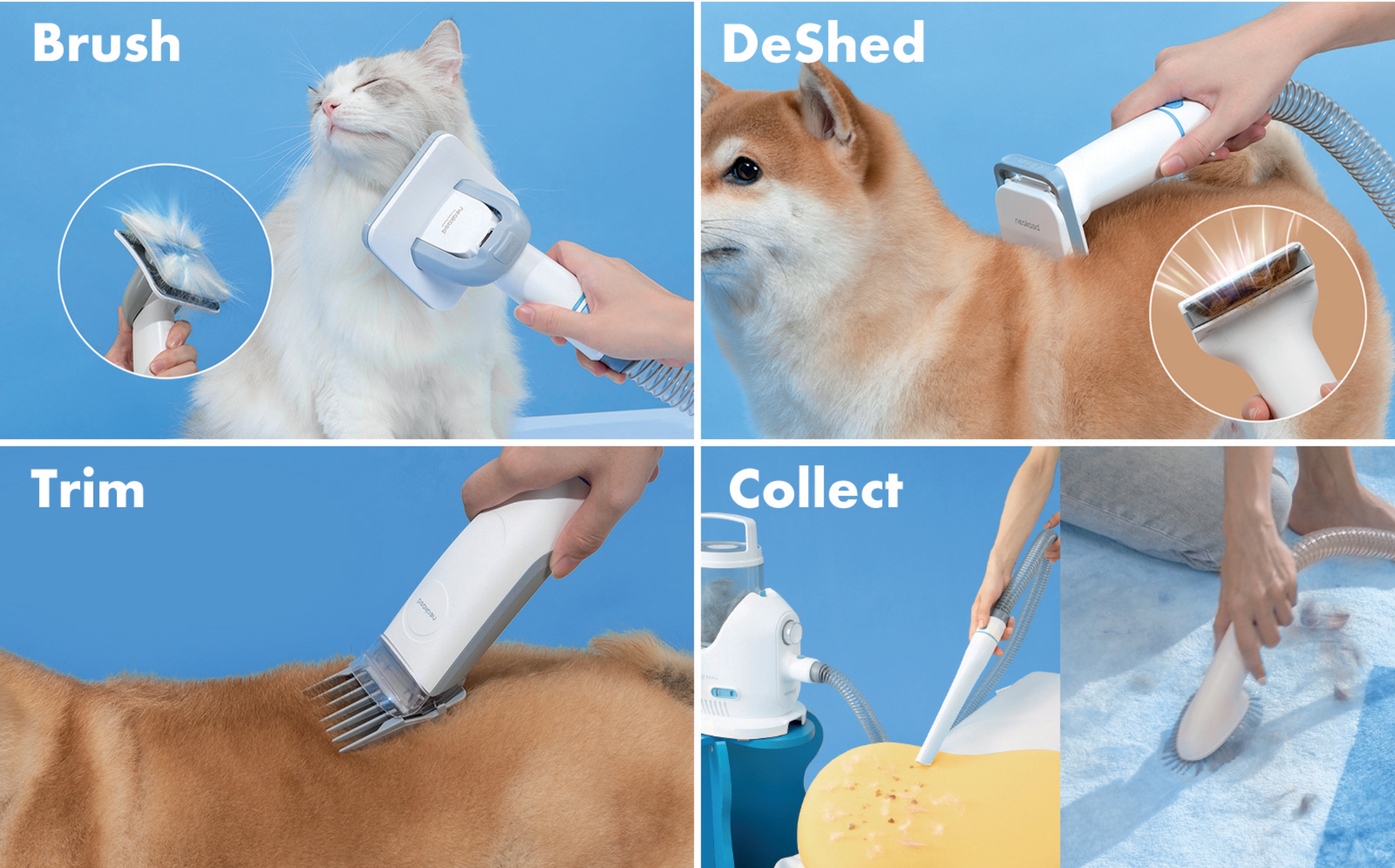 Neakasa P2 Pro Grooming Kit & Vacuum – M-PETS