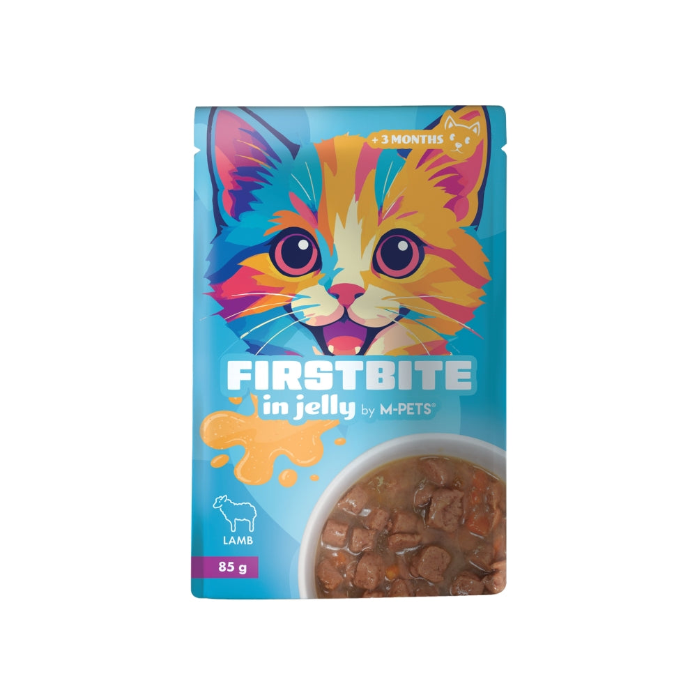 FIRSTBITE Cat Jelly Lamb 85g pouch - 12pcs per display