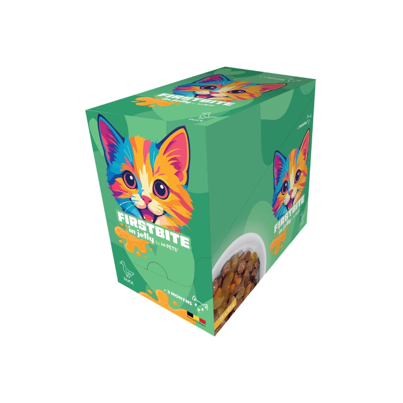 FIRSTBITE Cat Jelly Duck 85g pouch - 12pcs per display