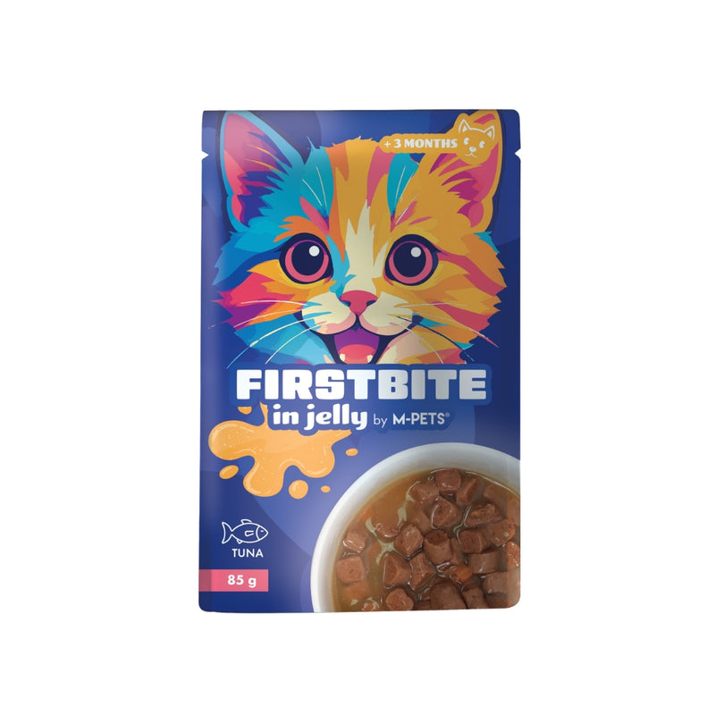 FIRSTBITE Cat Jelly Tuna 85g pouch - 12pcs per display