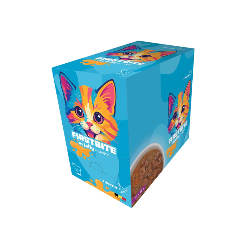 FIRSTBITE Cat Jelly Lamb 85g pouch - 12pcs per display