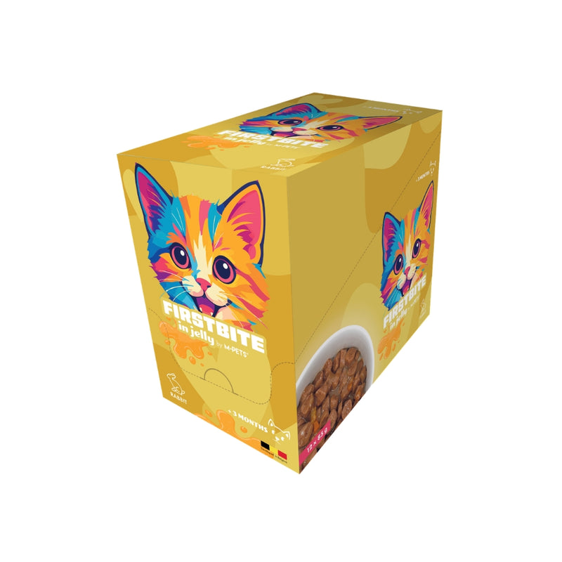 FIRSTBITE Cat Jelly Rabbit 85g pouch - 12pcs per display