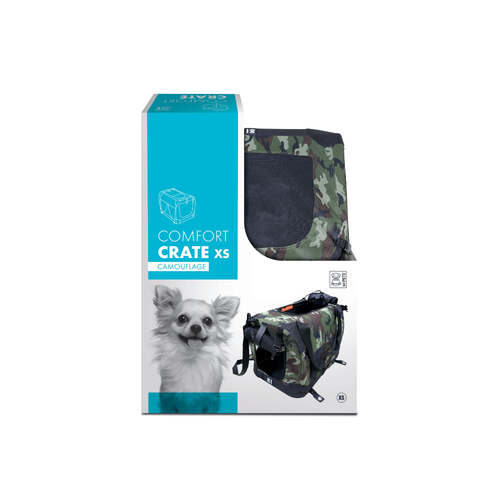 Illustration of Camo Dog Crate Mat