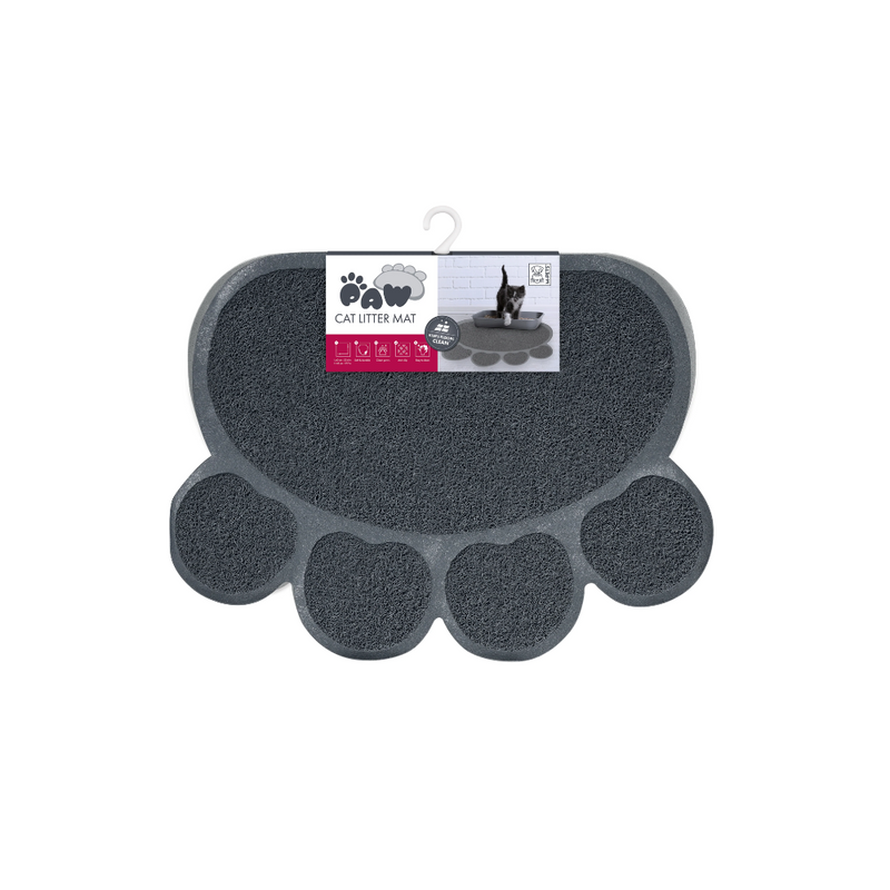 Tapis de litière pour chat PAW Gris