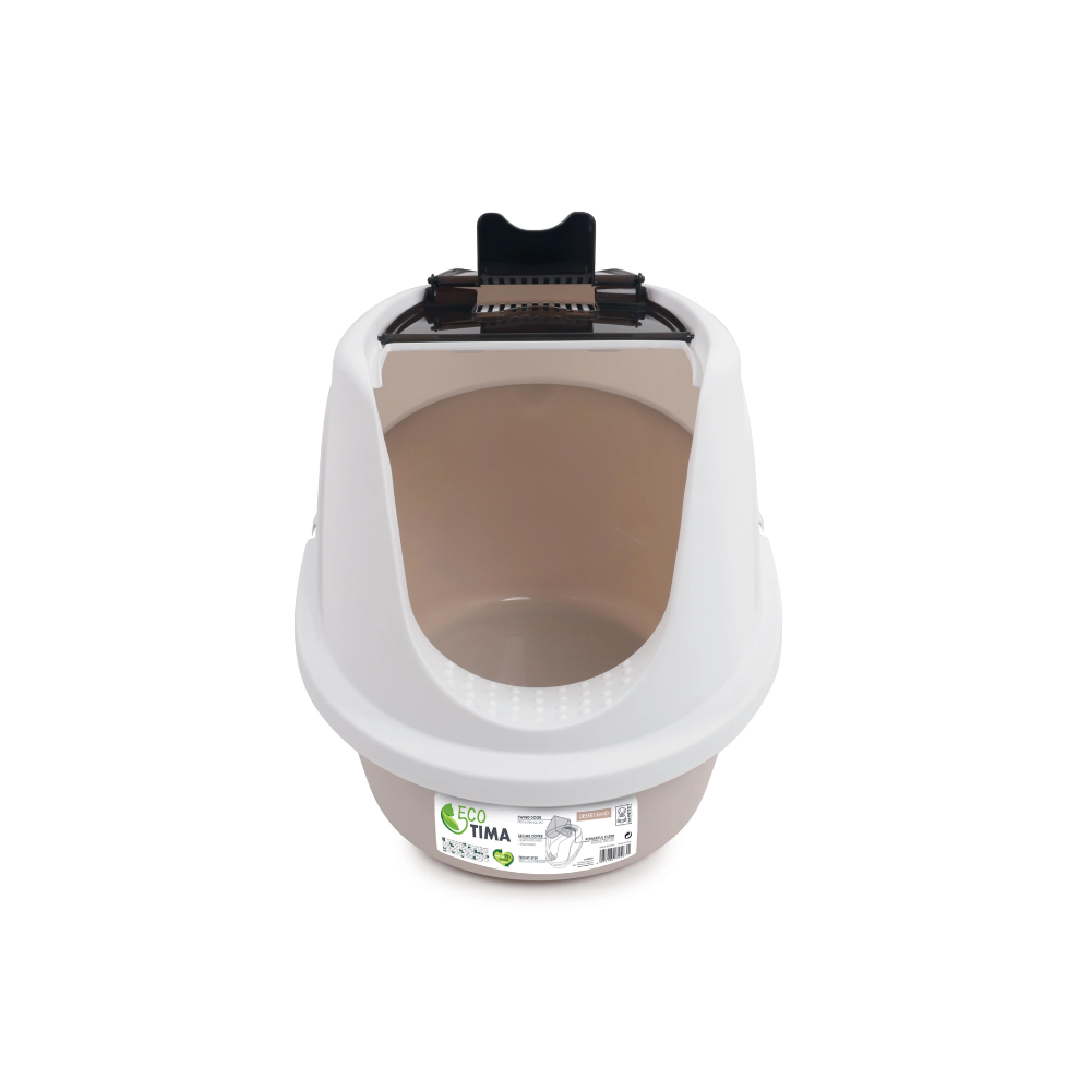 ECO TIMA Cat Litter Box - Desert Sand